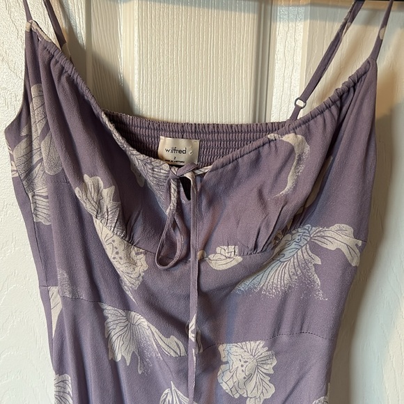 Wilfred Bellow Midi Dress in Nocturnal Lavender - Picture 4 of 7